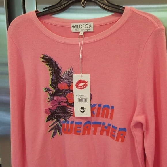 💕WILDFOX💕 Bikini Weather Beach Jumper Sweater - Picture 3 of 8